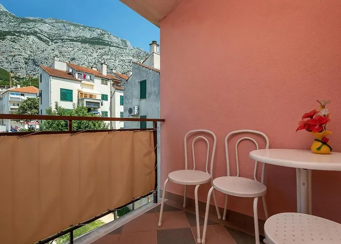 Big Balcony Bugenvilija Lejlighed Makarska